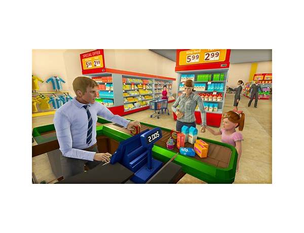 Supermarket Shopping cash register cashier games for Android - Download the APK from Habererciyes